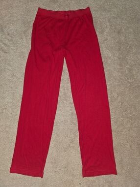 SKIMS - Cotton Rib Pant - Cranberry Small LIMITED EDITION